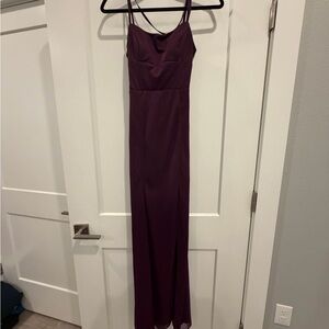 Plum Maxi Dress